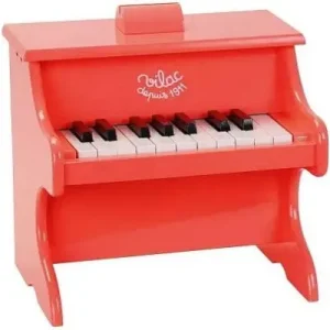 piano en bois crazy orange 18 touches avec partitions