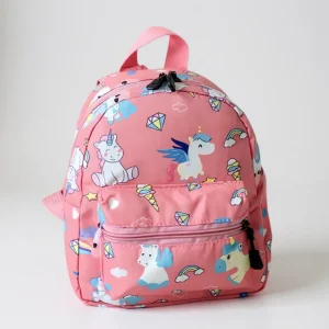 Sac à dos licorne bébé – Rose enchanté