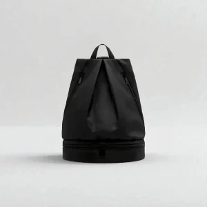 Sac à dos piscine enfant - Elsa noir