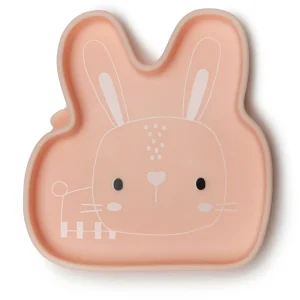 Assiette à goûter en silicone - Born to be Wild Lapin