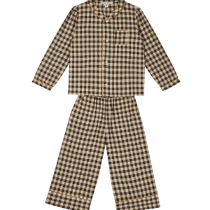 Pyjama - Coton vichy café