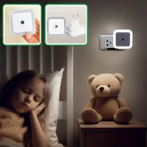 Veilleuse bebe - Carré Blanc