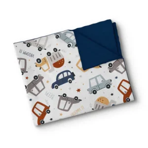 Couverture de minky - Vroomm!!