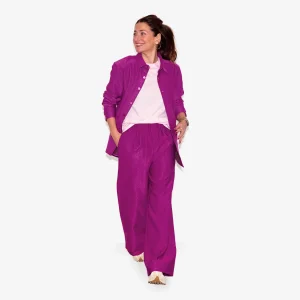 Pantalon jacquard brillant pour adultes