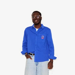 Chemise bleue "W.O.P" pour adultes