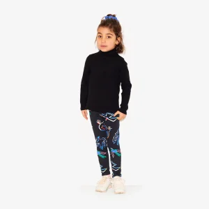 Legging imprimé "Birds Protect" en coton bio pour enfants