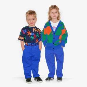 Pantalon bleu "W.O.P" pour enfants