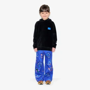 Pantalon bleu imprimé "Birds Protect" pour enfants