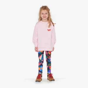 Legging imprimé "Food Lovers" en coton bio pour enfants