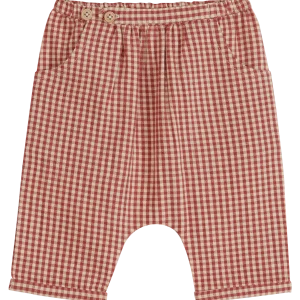 Pantalon - Vichy framboise