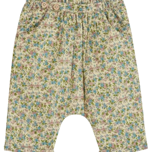 Sarouel - Velours mini fleurs