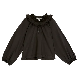 Blouse - Fronces bitume