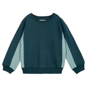 Sweat - Bicolore canard et ciel