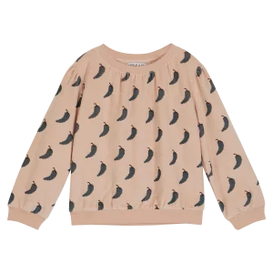 Sweat - Piment Velours rose pâle