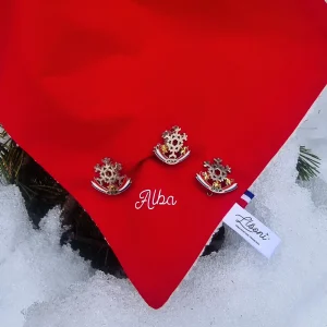 Peluche personnalisée rouge & blanc – Petite Championne