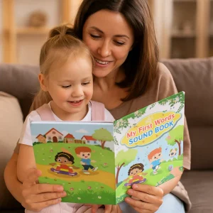 Livre de sons en anglais pour les tout-petits