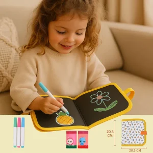 Carnet de dessin réutilisable pour enfants