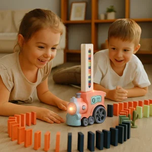 Jeu de train domino pour enfants