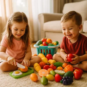 L' Ensemble de jeu de cuisine pour couper les fruits