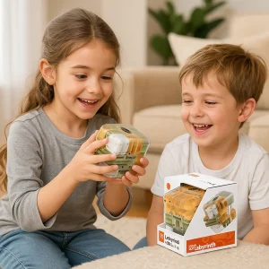 3D labyrinthe puzzle cube