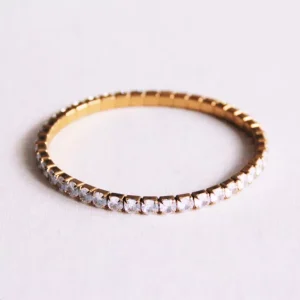 Bracelet élastique en strass - Bazou