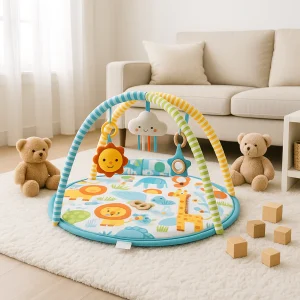 Tapis d'Éveil Bébé XXL | Activités et Stimulation