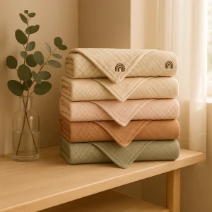 Lot de 5 Langes Mousseline XXL | Ultra-Doux 120x120cm