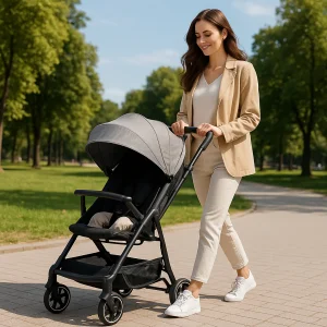 Poussette Canne Ultra Légère | Pliage Compact Une Main