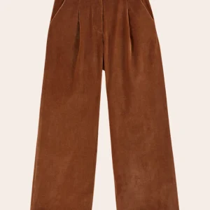 Pantalon - Velours caramel