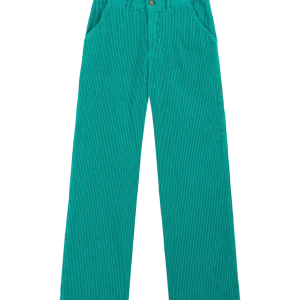 Pantalon - Wide Velours menthol