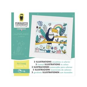 KIT CRÉATIF : mes Tableaux Exotiques