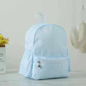 Petit sac enfant – Carreaux Bleu