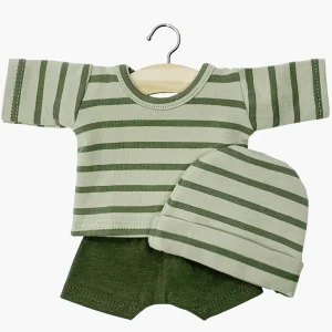 Gordis - Ensemble Luigi marinière et short jersey avec bonnet