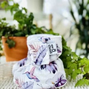 Pantoufles à velcro - Oiseau tropical