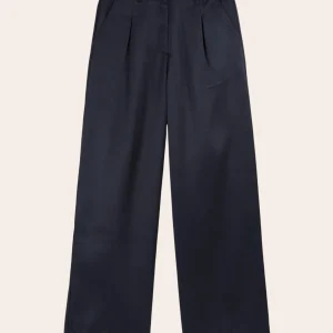 Pantalon - Satiné navy