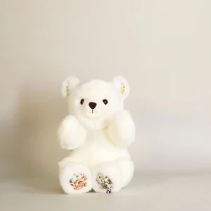 Peluche Petit Ours Robert Blanc Liberty