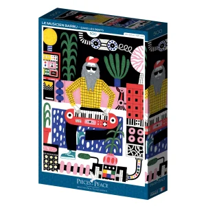 Puzzle 500p Le Musicien Barbu- Pieces and Peace