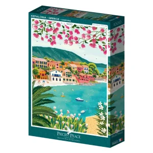 Puzzle 1000p Kefalonia - Pieces and Peace