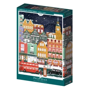 Puzzle 1000p London at Christmas - Pieces and Peace