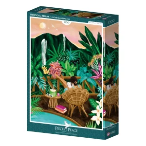 Puzzle 1000p Parenthèse Tropicale - Pieces and Peace