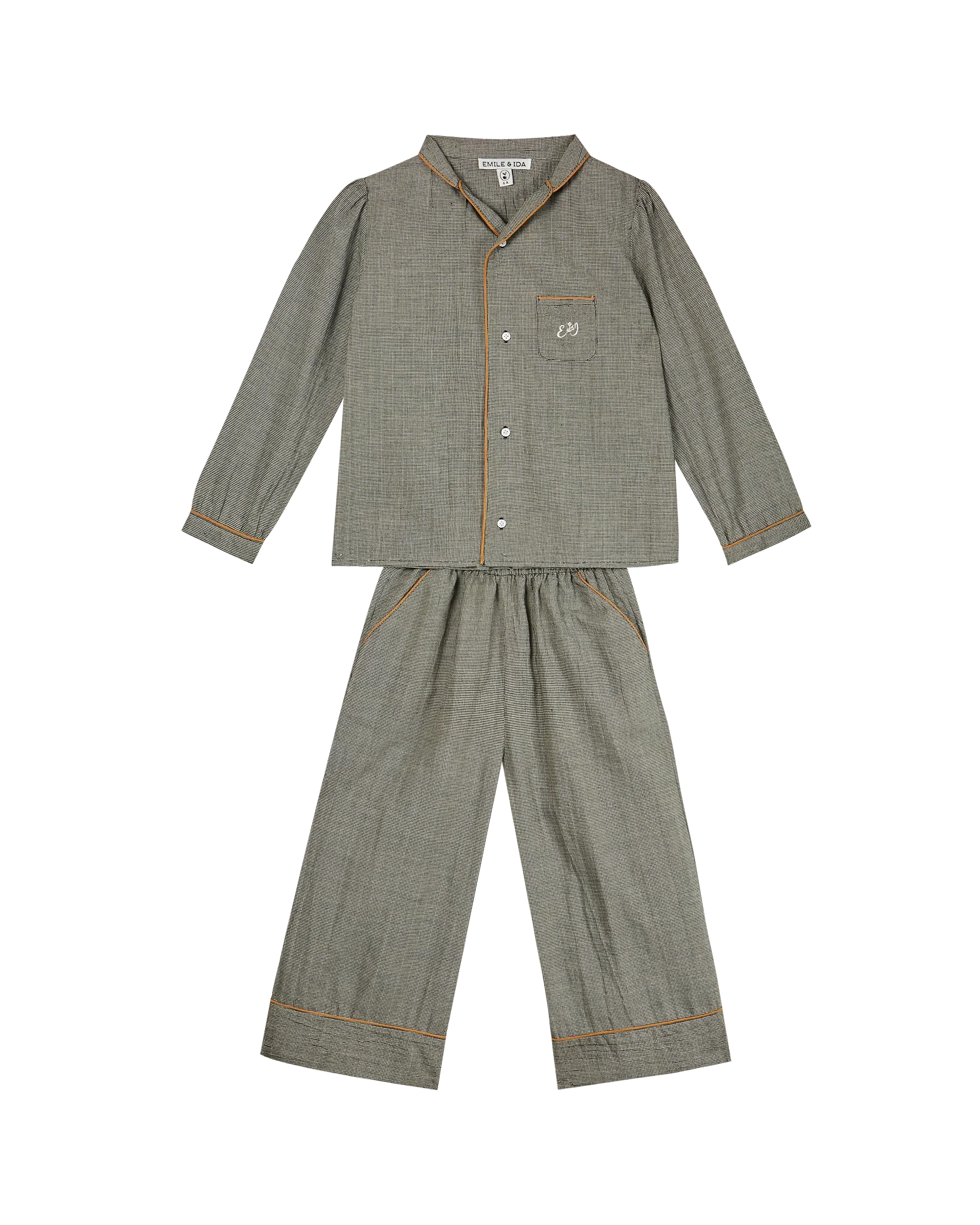 Pyjama enfant - Mini carreau – Image 2