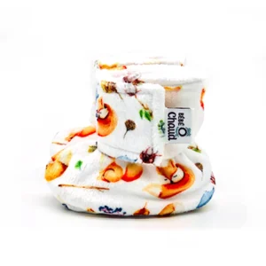 Pantoufles à velcro - Renard roux