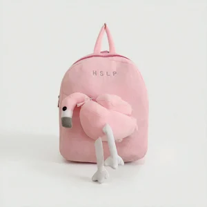 Sac à dos pour bébé – Flamant Rose Doux