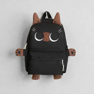 Sac à dos enfant primaire – Grande capacité scolaire | Édition Siamo’Cat (pendentif offert)