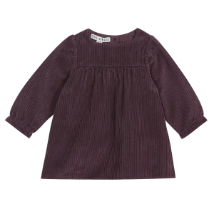Robe - Velours aubergine